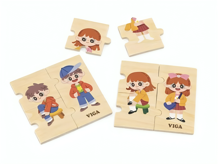 Logical Sequence Dressing Puzzle Set Viga