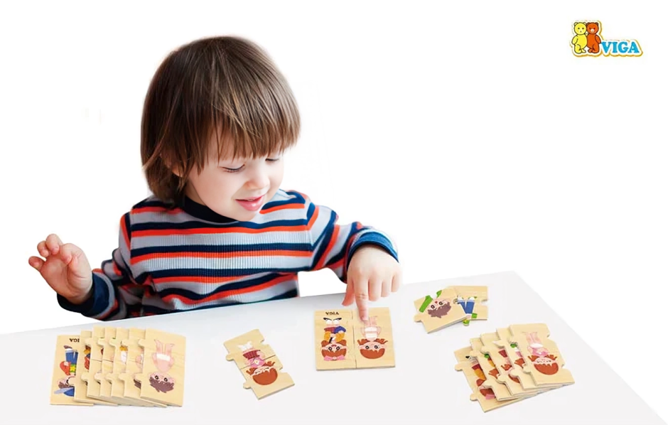 Logical Sequence Dressing Puzzle Set Viga